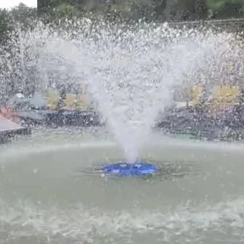High Efficiency Stainless Steel Fountain Aerator Pump For Aquaculture Fish Shrimp Pond
