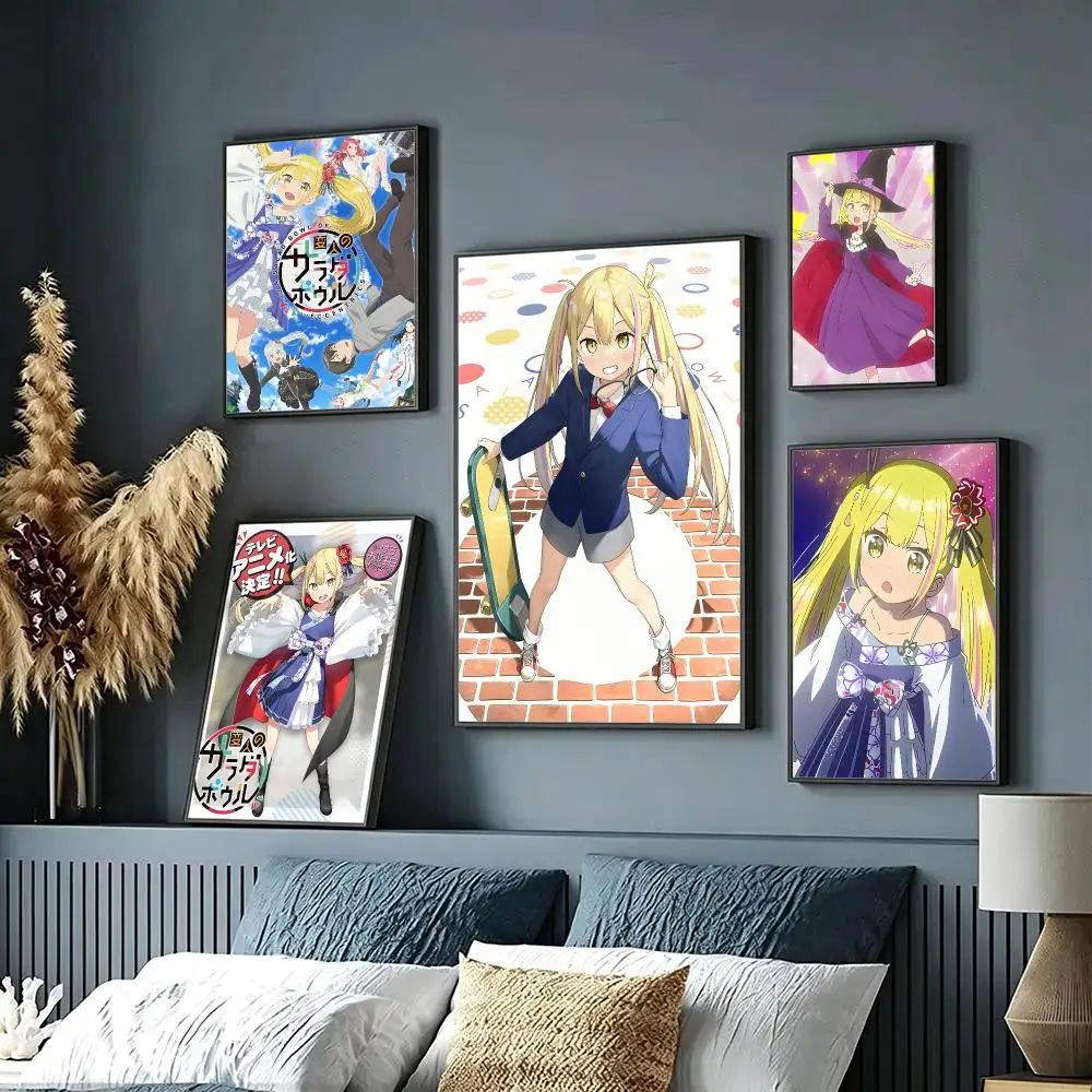 anime The Salad Bowl of Eccentrics Poster Wall Posters Art Print HD Print Self-Adhesive Waterproof Wall Stickers Room Decoration