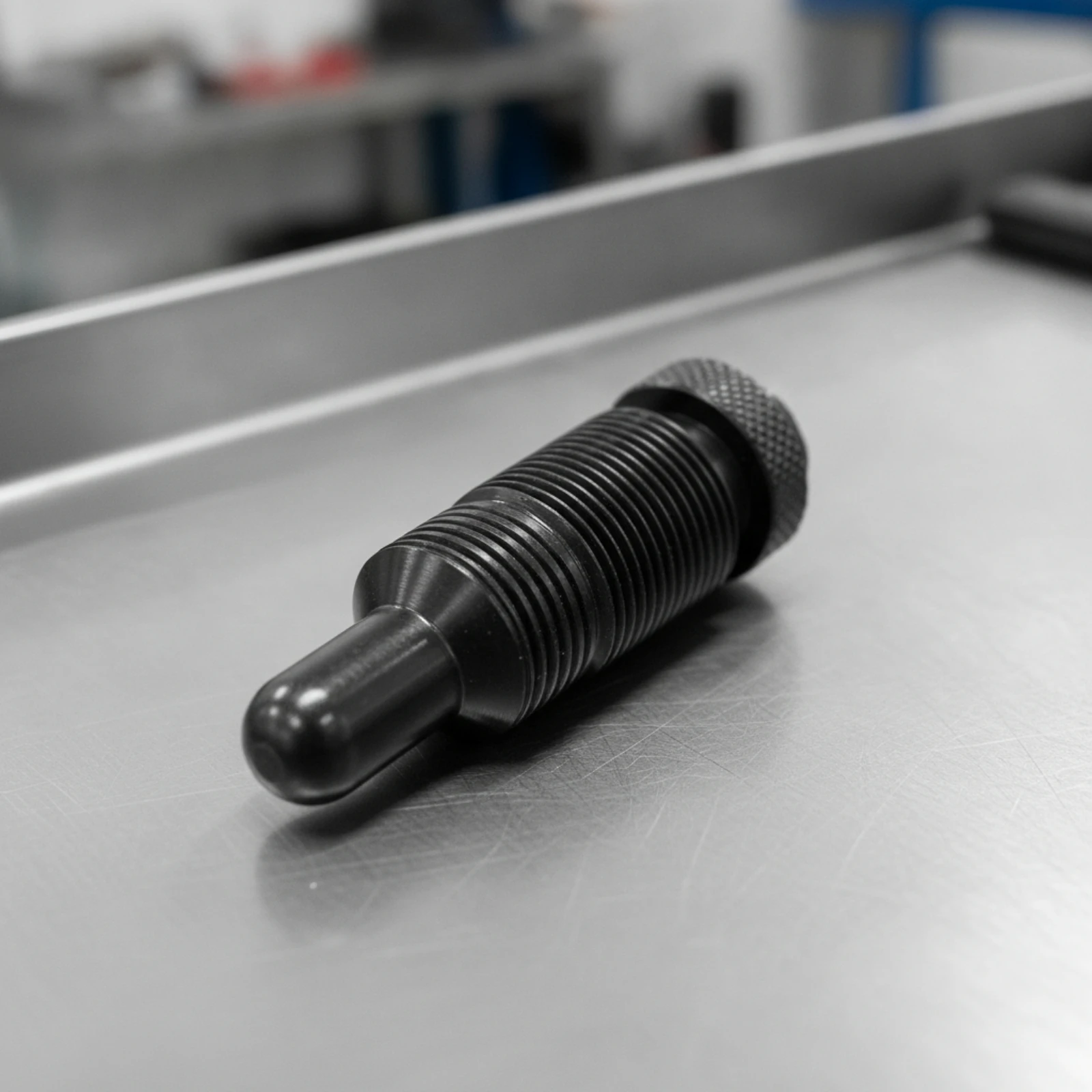 Crankshaft Locking Pin Threaded Crankshaft Locking Tool Knurled High-Strength for Mechanics, Engine Maintenance, Garage