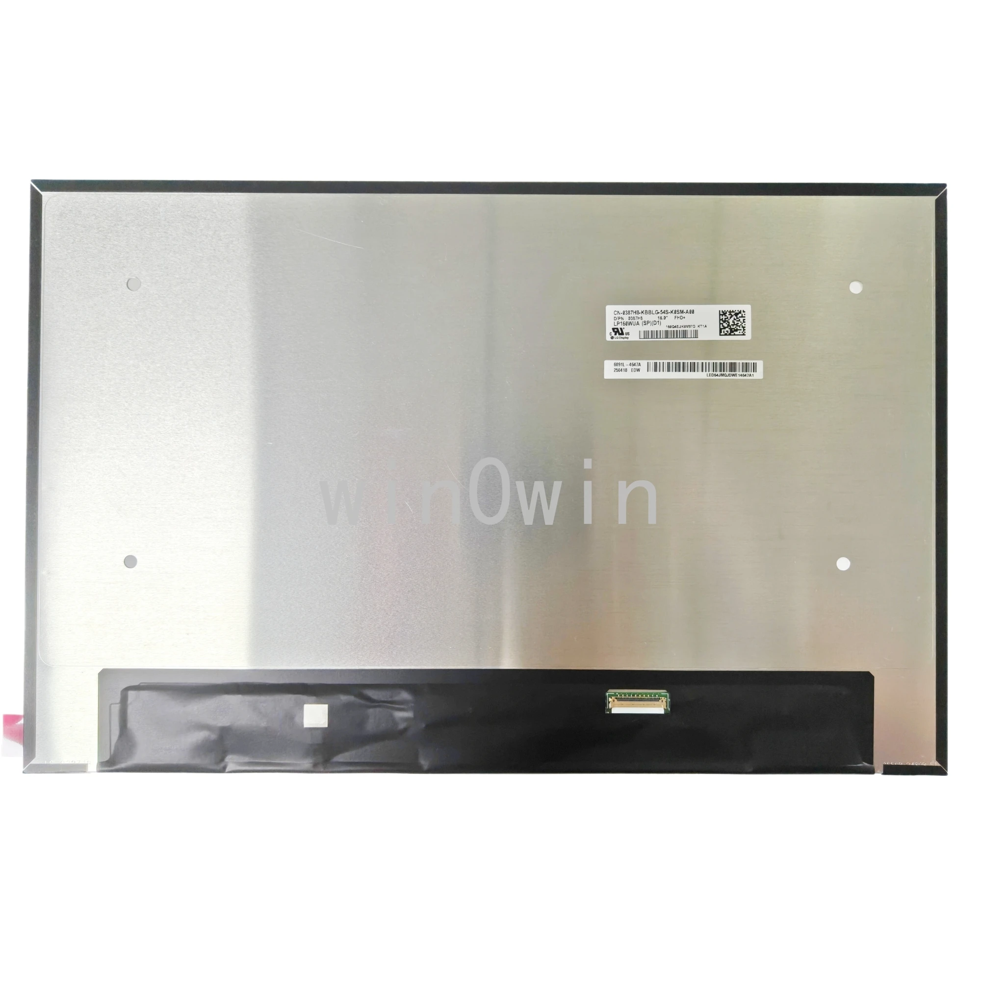 

LP160WUA SPD1 Сенсорный ЖК-экран со светодиодной подсветкой 16,0 дюймов, 1920x1200, 40 контактов