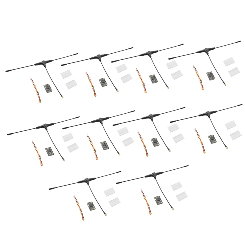

10PCS ELRS NANO 915Mhz RX EXPRESSLRS Nano Long Range Receiver For FPV Long Range Racing Drone RC Quadcopter