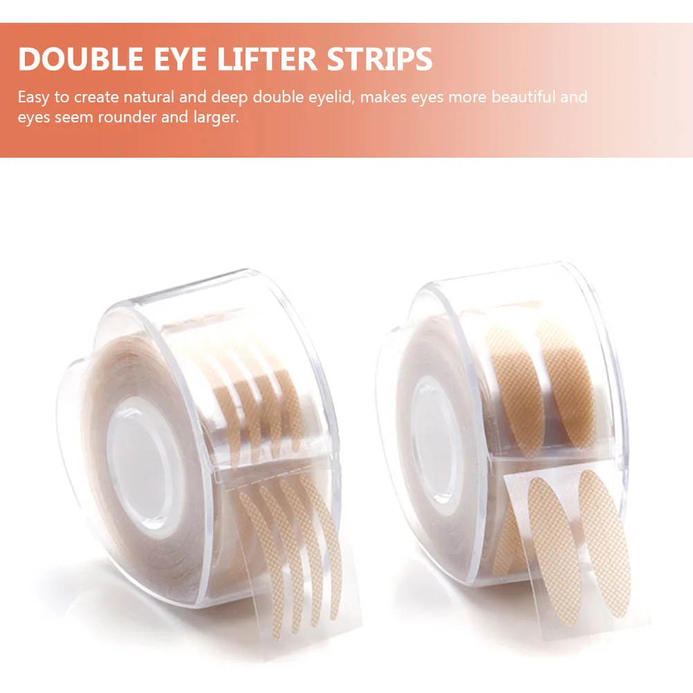 

4pcs Double Eyelid Tape Invisible Lightweight Sweatproof Adhesive Lifter Strips For Natural Eye Makeup Look Eyelid Tape Double
