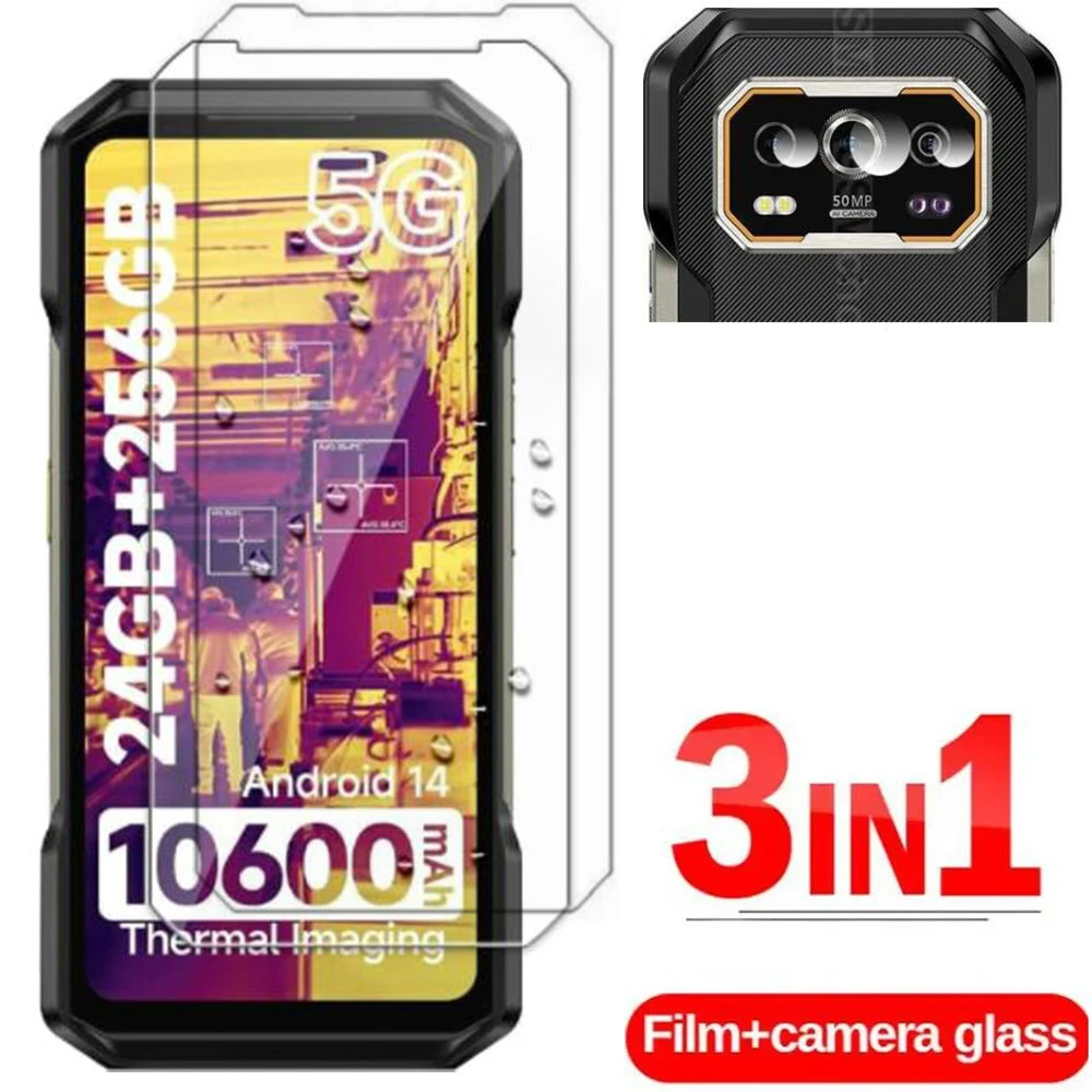 Szklane etui ochronne do Ulefone Armor 27 27T Pro Szkło hartowane do Ulefone Armor 27 27T Pro Szklana folia ochronna na obiektyw — zdjęcie produktu 2