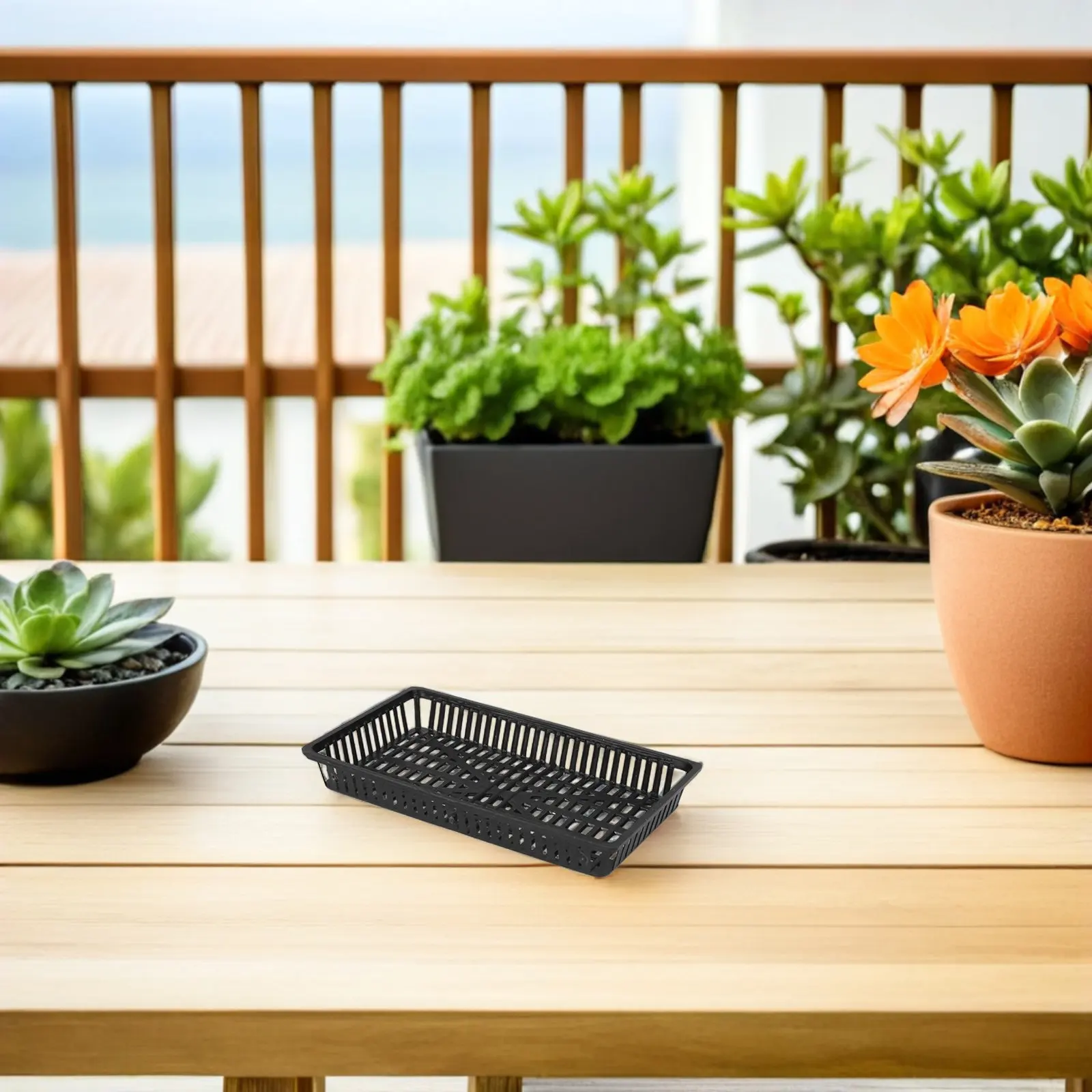 10Pcs Water Plant Planting Pot Plastic Perforated Aquascaping Basket Promotes Root Development Drainage Compatible with All