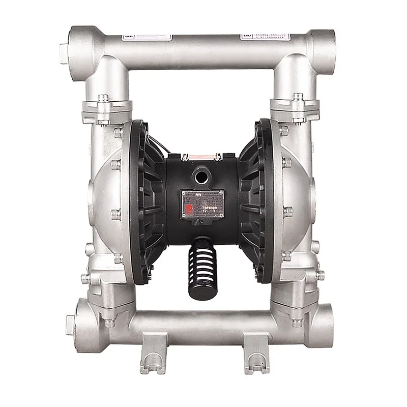 

GODO Stainless Steel Diaphragm Pump 2 Inch QBY3-50 Pneumatic Pump Chemical Self-priming Pump Pneumatic