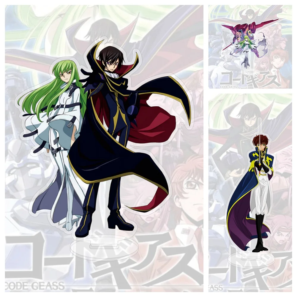 15CM Anime Geass Acrylic  Model Cosplay Charm Characters Ornament Accessories Goods Collection Gifts