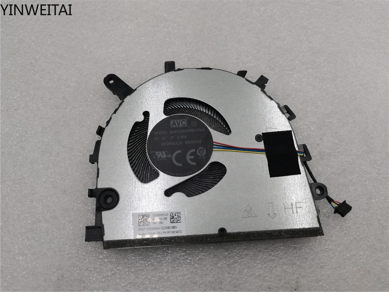 

Fan for Lenovo IdeaPad Slim 5 Light 14ABR8 5F10S14071 DC28000K3D0 8SSF10R66583 Slim 3 14IRU8 15AMN8 16ABR8 82XA NS85C75-22F27