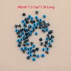 Blue Screw M0.7*1.5Cap*1.4mm Long Mechanical Watch Movement Accessories Watches Repair Parts Watch Aftermarket Replacements