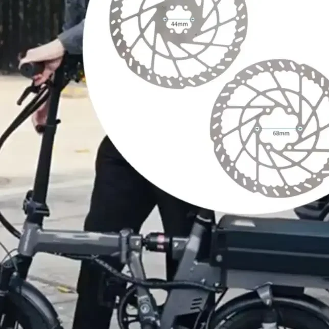 

Electric Bicycle 6Hole Brake Bike Maintenance 2.3MM Thickness Heat Dissipation Disc For Electric Vehicles Good Heat Dissipation