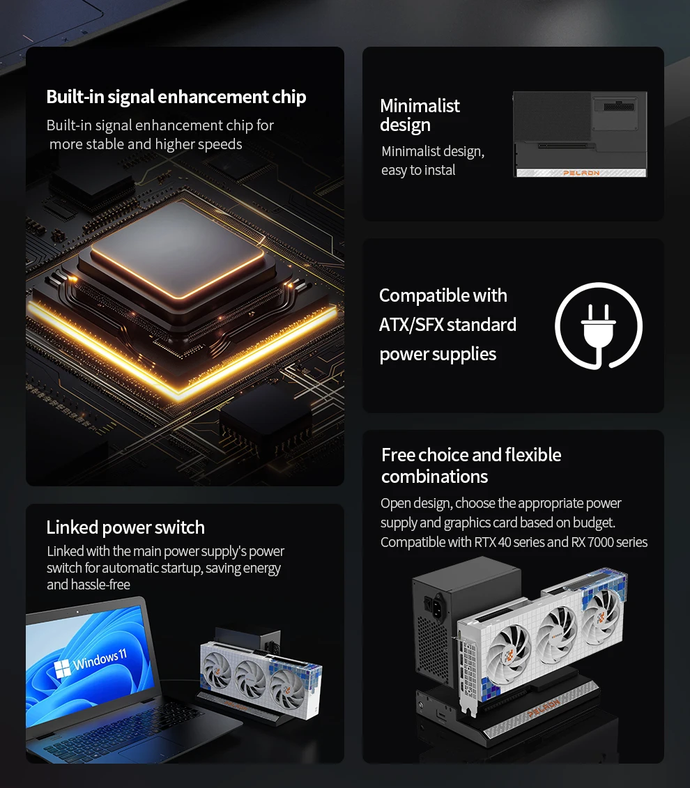 External Graphics Card Dock Oc - Oculink Gpu Dock Station review and price