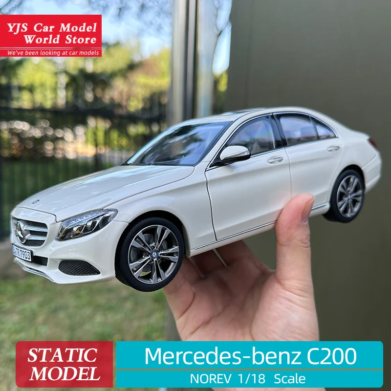 NOREV 1:18 Presents gift pieces for Mercedes-Benz C200  2014-2016 C-Klasse alloy simulation car model collection