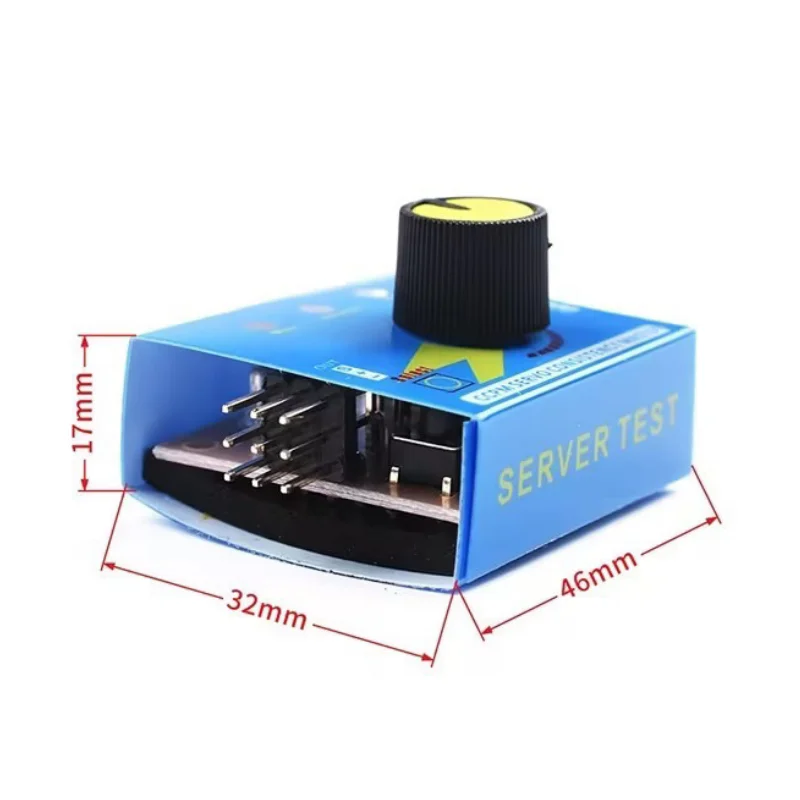 Simple servo tester, servo tester, model airplane motor test and electronic speed controller tester, three-level indicator light