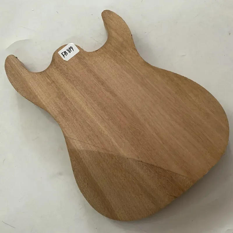 FB819 Uncut Raw Materials  Electric Guitar Body Unfinished in Solid Redwood for ST Guitar DIY Part Custom Order