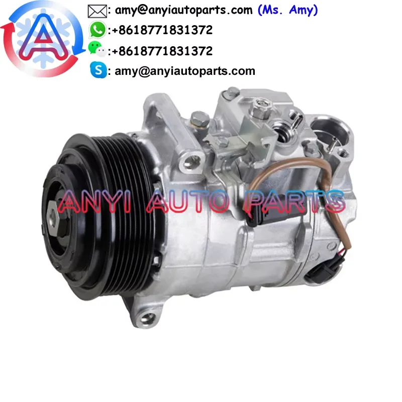 

COM820 Auto ac compressor 6SEU16C 7PK for 2014 2015 Mercedes-Benz ML63/ML550/ML350 0008309400 4471504790