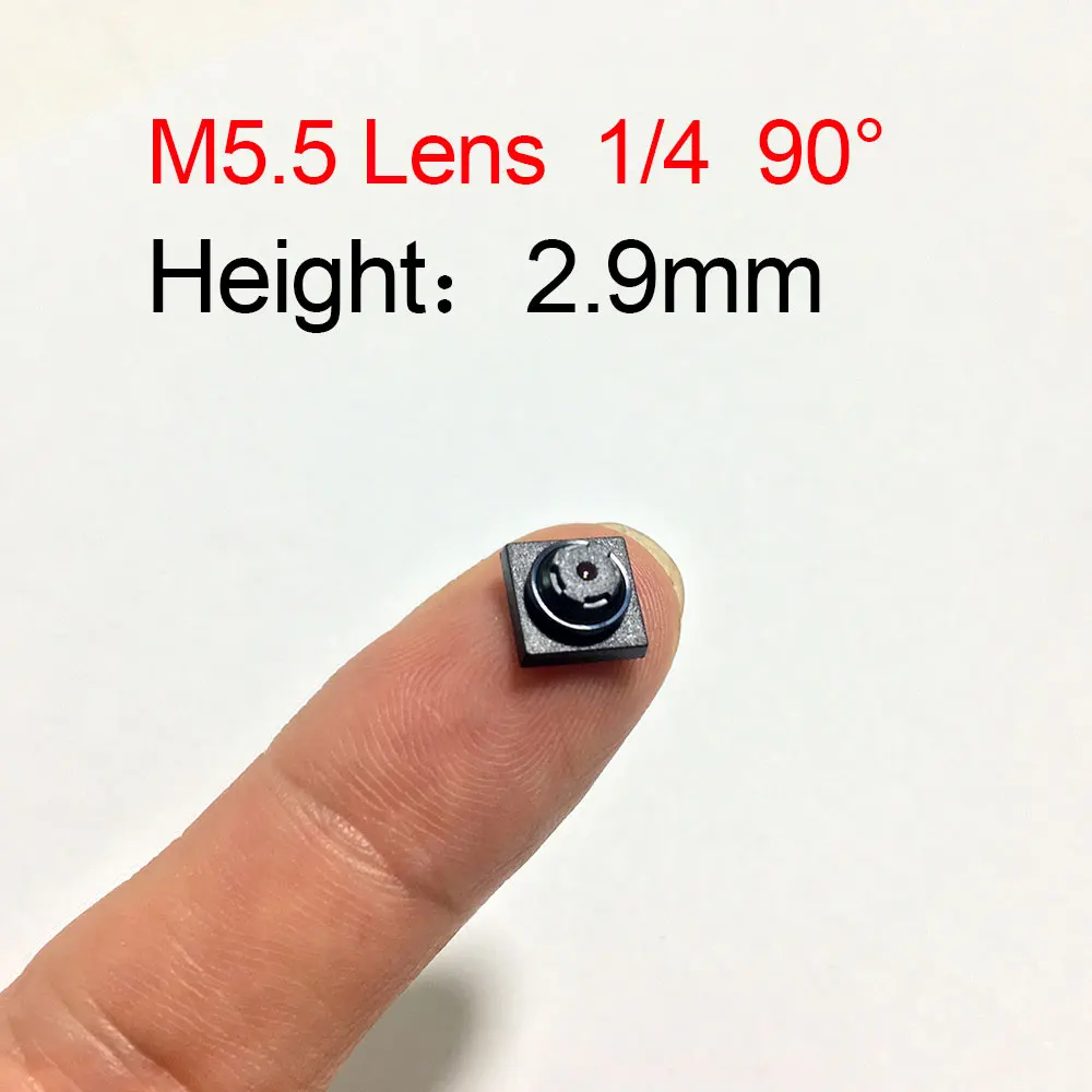 

1/4 M5.5 Lens 90Degrees Viewing Built-in 650nm IR Filter Mini CCTV Lens for ALL HD Mini CCTV Cameras