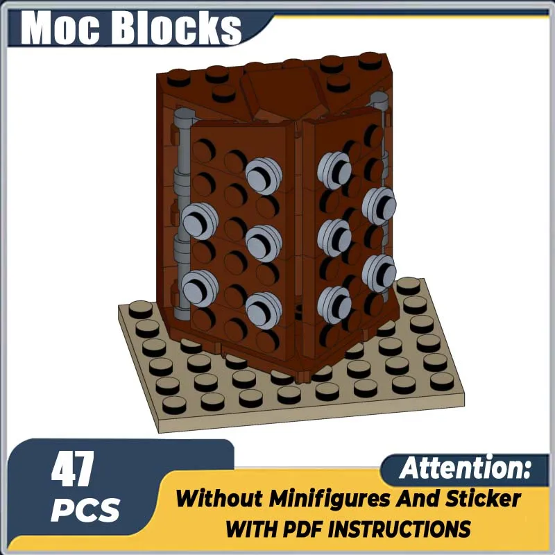 

47PCS HP Classic Movie MOC Vanishing Cabinet Building Block Model DIY Assembly Brick DIY Toy For Gift
