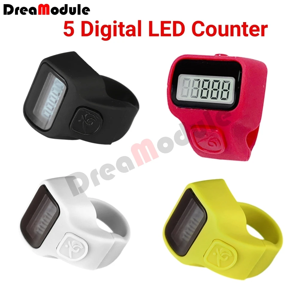 Electronic Counter Unique Design Mini Ring Counting Electronic Counting Convenient Tool People Flow Counter Easy To Use Counter