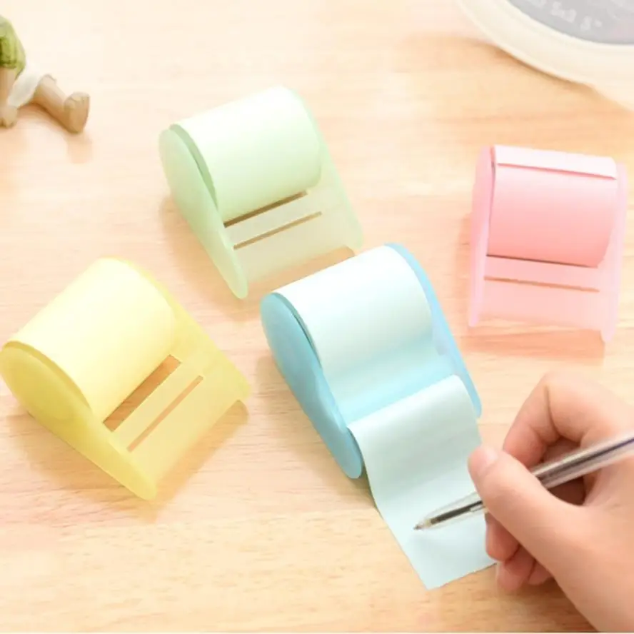 Marcapáginas adhesivo tipo cinta útil, banderas para notas, almohadilla de índice, pestañas, notas, mensajes, papelería, nuevo, 1 Uds.