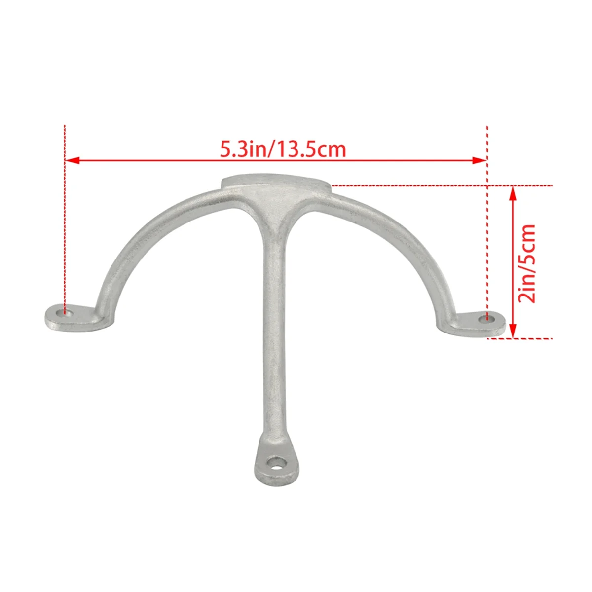 2025+ قارب 316 الفولاذ المقاوم للصدأ 3-الشق قوس سلك قوس الصاري خطوة لملحقات الأجهزة البحرية #5