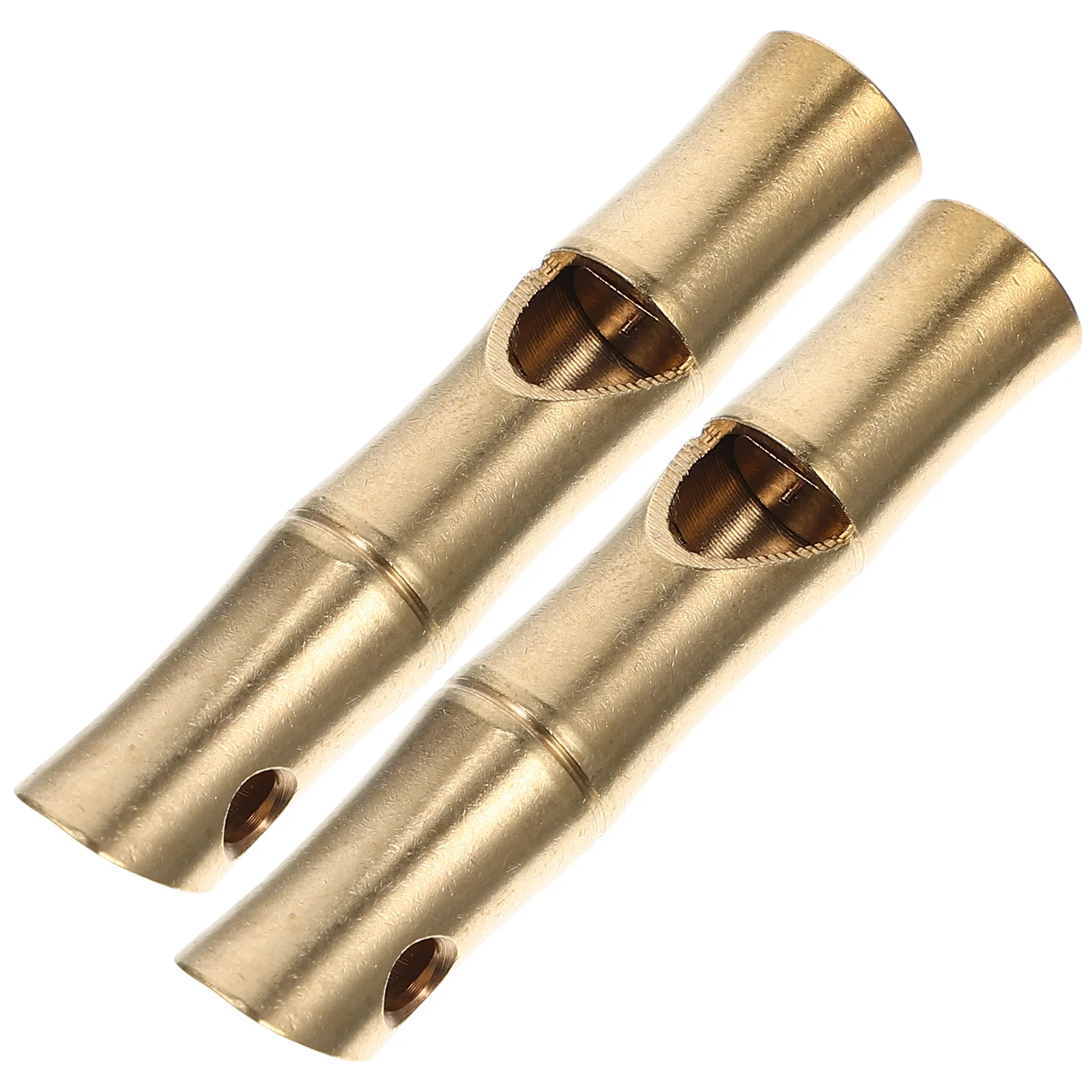 2 قطعة قلادة صافرة معدنية بصوت عال سلسلة المفاتيح في حالات الطوارئ ديكور للمنافسة الرياضية في الهواء الطلق صافرة قلادة المفاتيح ديكور معلق