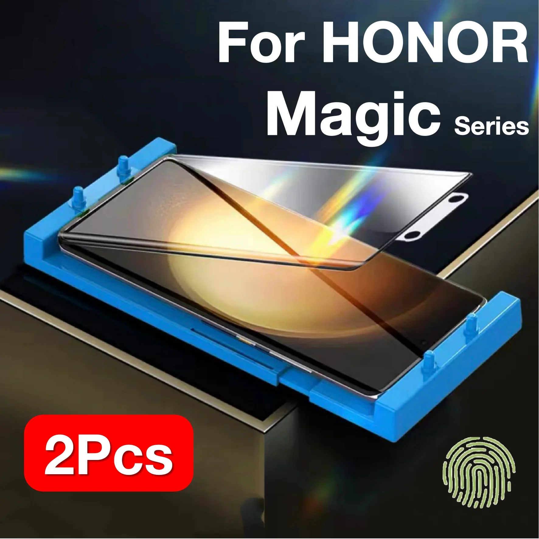 2Pcs For Honor Magic 6 5 4 3 Magic6  Pro Magic4 Magic5 Screen Protector Gadgets Accessories Easy To Install Tool Kits Not Glass