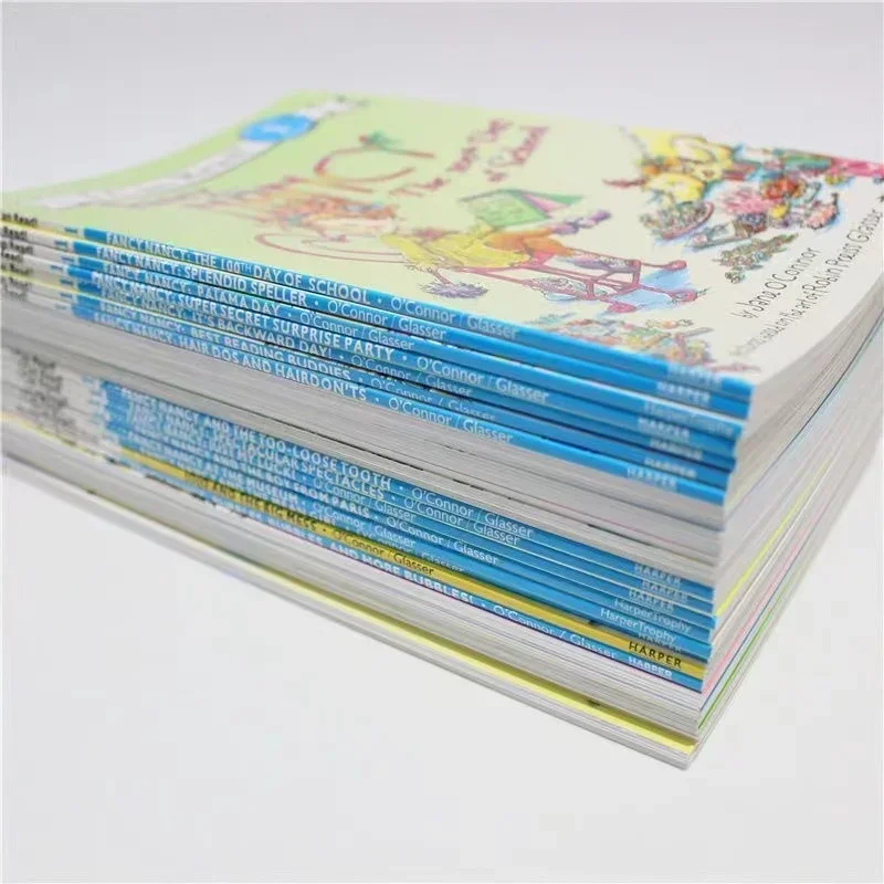 30 Books/set I Can Read Fancy Nancy Manga Book Sets in English Learning Reading Picture Books for Kids Educational Booklets