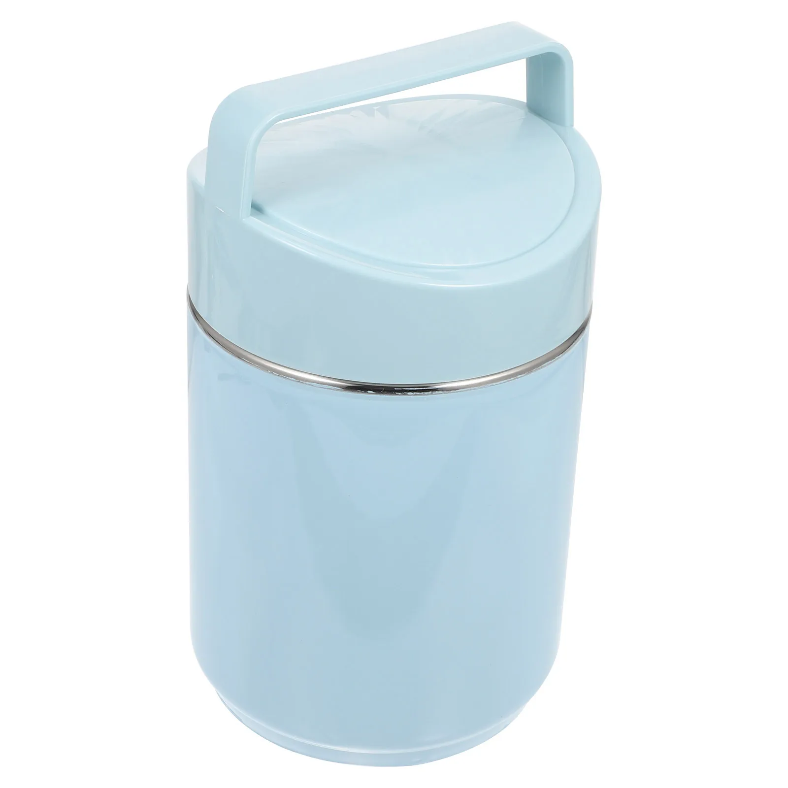

Three-Layer Stainless Steel Vacuum Pot Insulated Lunch Container Adult Food Bowl Soup Container Hot Food Jar Large Capacity