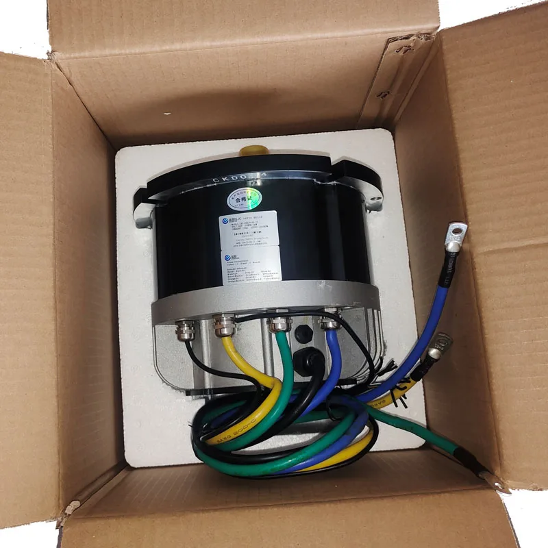 Low voltage high torque BLDC servo motor parameters  48V 4KW 25.5N.m 1500RPM Marine Motor Heavy AGV Vehicle Golf Battery Cart