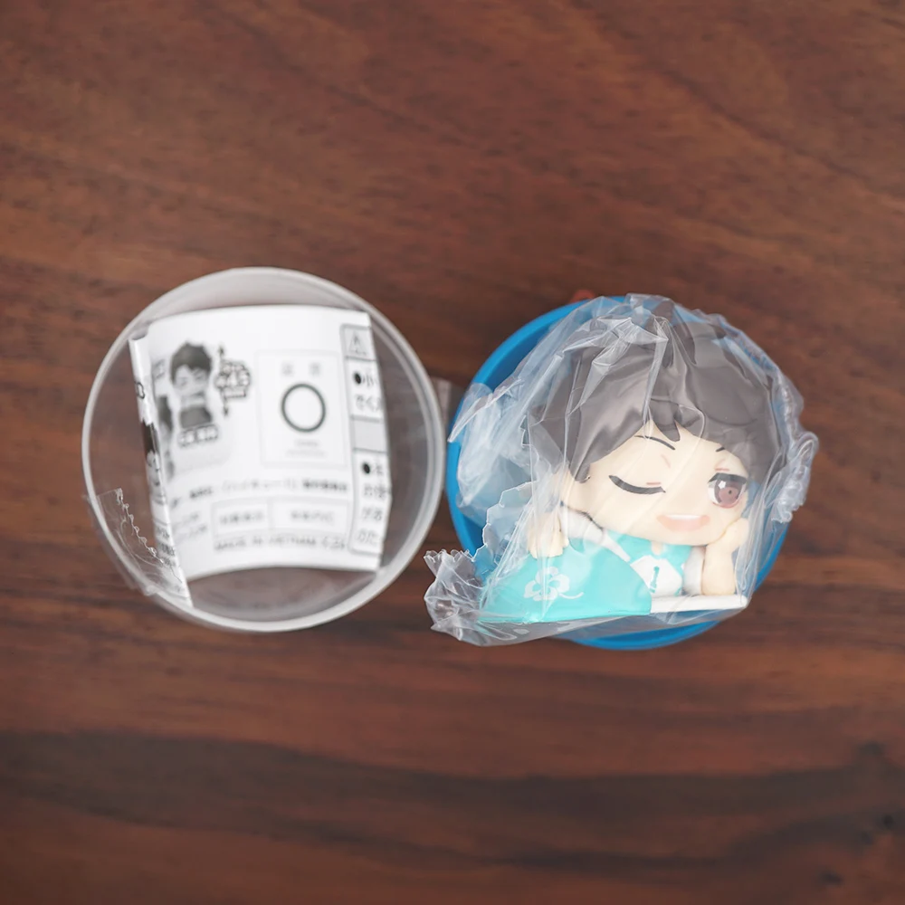 Haikyuu!! Anime Oikawa Tooru Oikawa Tooru Ushijima Wakatoshi Bokuto Kōtarō 45mm Small Figure Original Gashapon Caspule Toys Gift