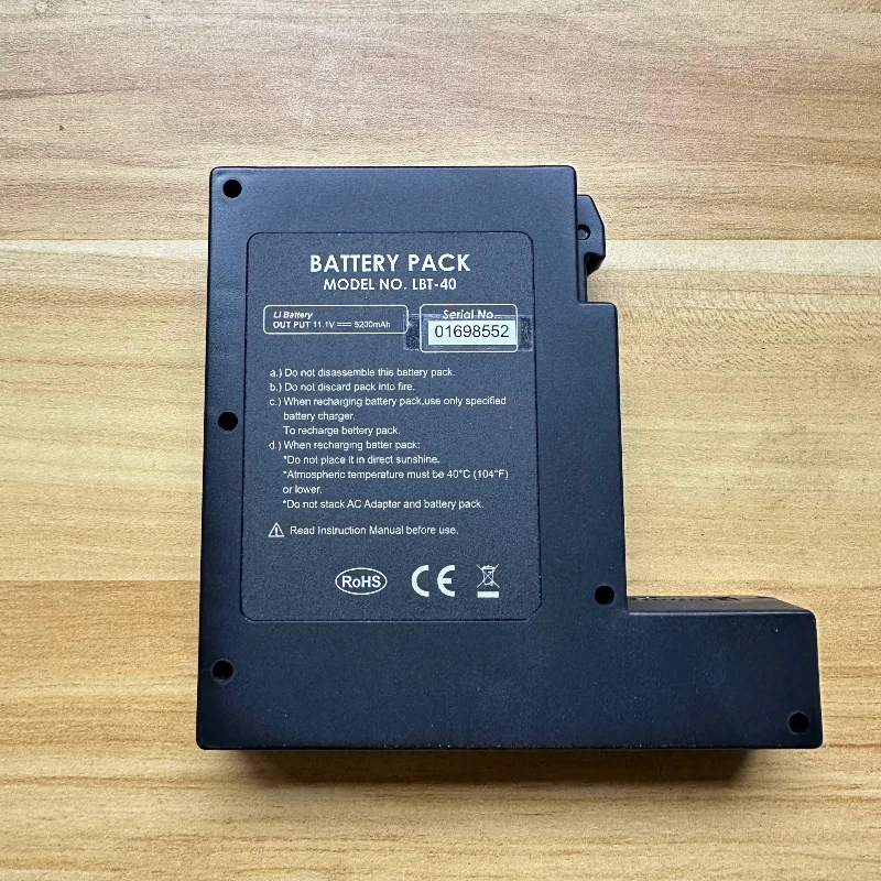 LBT‑40 11.1V 5200mAh Replacement Battery for INNO IFS‑15 IFS‑15A IFS‑15H 15M IFS‑16 View3 View4S View5 Fiber Fusion Splicer