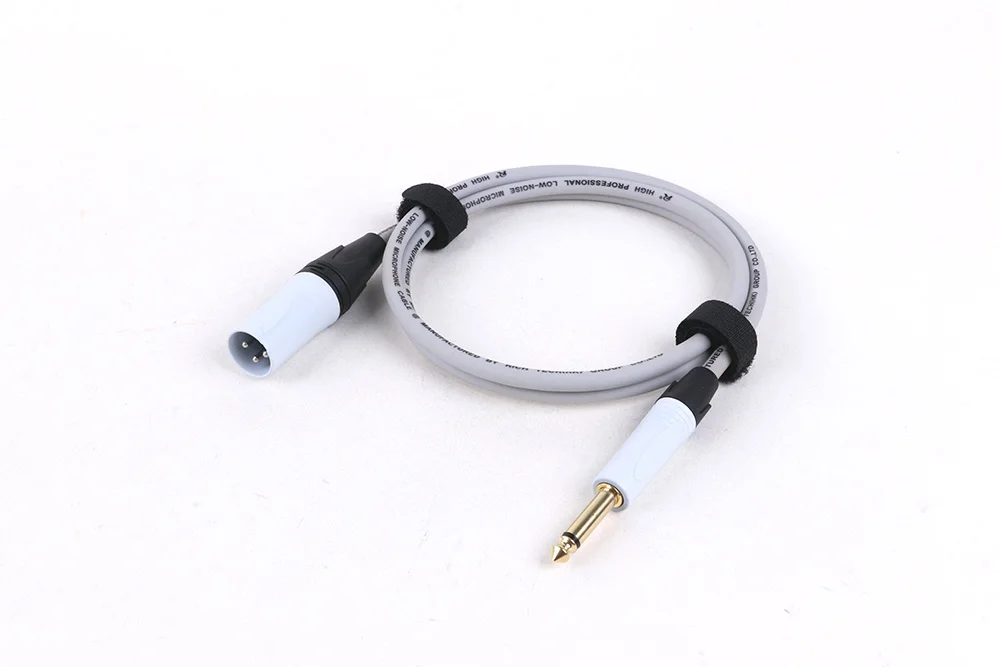 6,35 mm Mono-Stecker TS-Buchse auf 3-poliges XLR-Stecker/Buchse Audiokabel für Pro-Aufnahme, Verlängerung, Mikrofon, Kabel, Mixer, Lautsprecher, Verstärker, Live – Detail 11