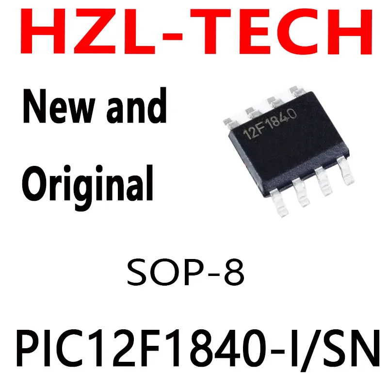 5pcs sop8 PIC12F1840-E/sn 12f1840 sop-8 pic1240 sop ic PIC12F1840-I/sn