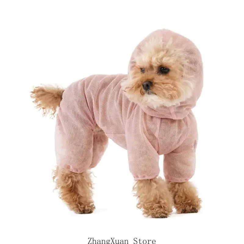 Atmungsaktive Outdoor-Bekleidung für Haustiere, Hundekleidung, Frühlings-Hundemesh für Hunde und Katzen 3XUF – Detail 8