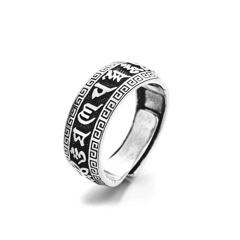 925 Sterling Silver Vintage Geometric Shape Vintage Rings For Women Gift Match Daily Party High Quality Fine Jewelry