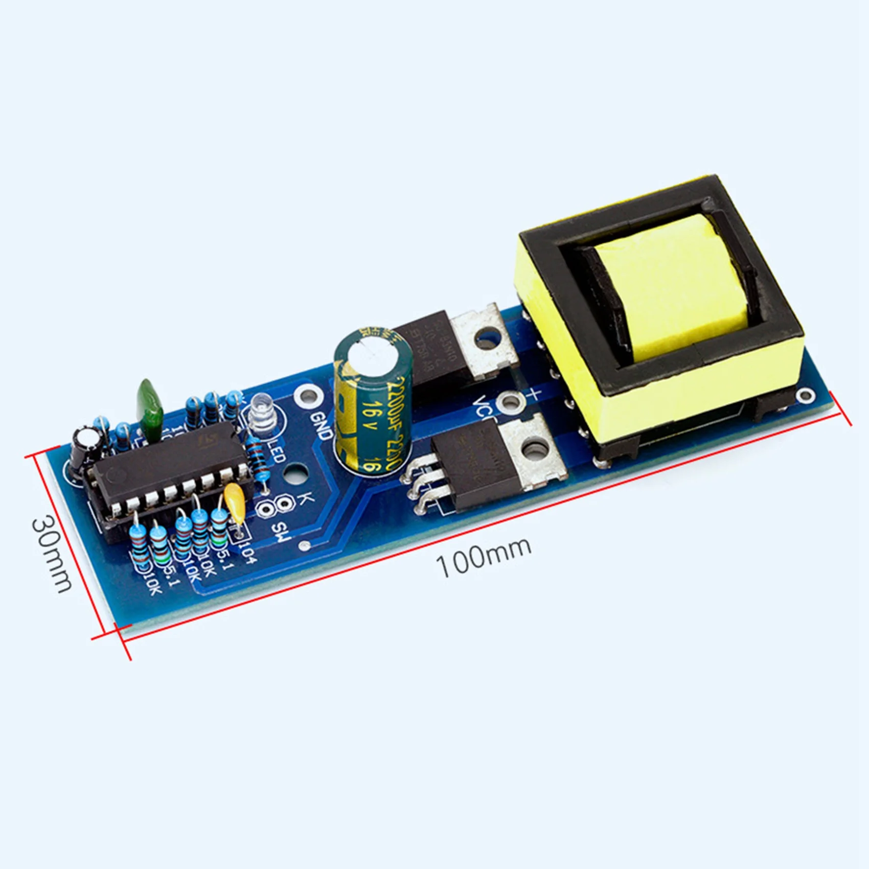 A13E-150W Inverter Boost DC-AC Converter Module DC DC 12V To 220V Boost Module Power Inverter