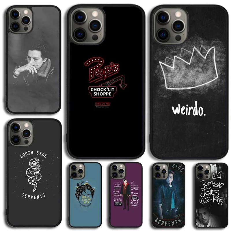 American TV Riverdale Jughead Jones Phone Case Cover For iPhone 15 16 14 XR XS 11 12 13 Mini Pro MAX Plus