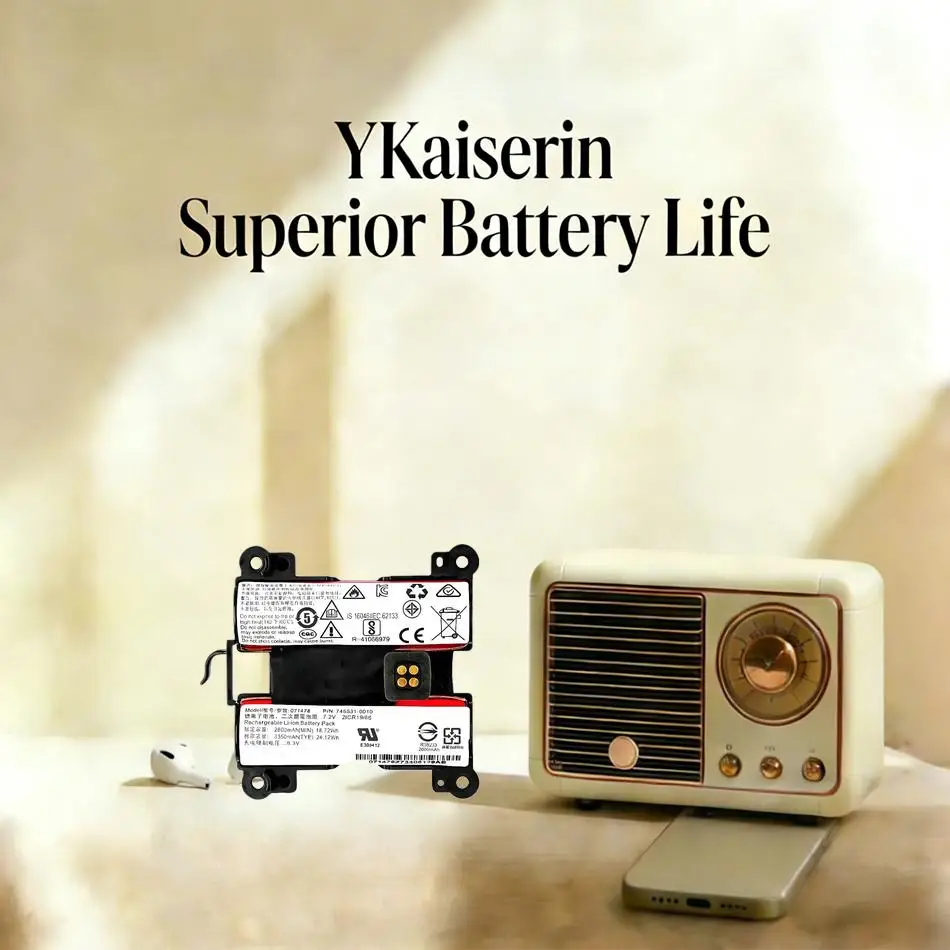 

Bluetooth Speaker Battery 3350Mah Fast Charging For Bose Soundlink Revolve+ 071478 Portable 078068