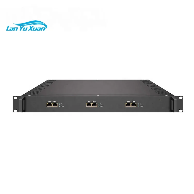 DVB-T2 CATV Headend System H.265 Full HD Encoder 8 in 1 SDI to Ip MPTS SPTS Coders