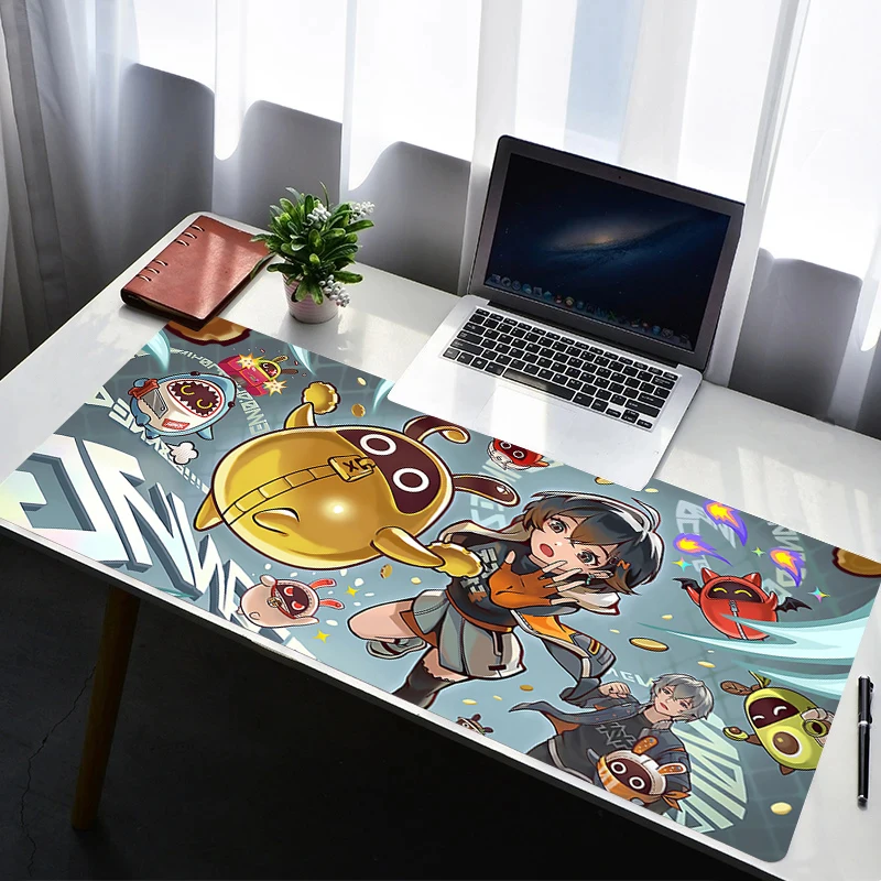 

Mouse Pad Laptop Non Slip Extended Desktop Mouse Mat Rubber Z-zenless Zone Zero Belle Keyboard Pad Gaming Accessories Mousepad