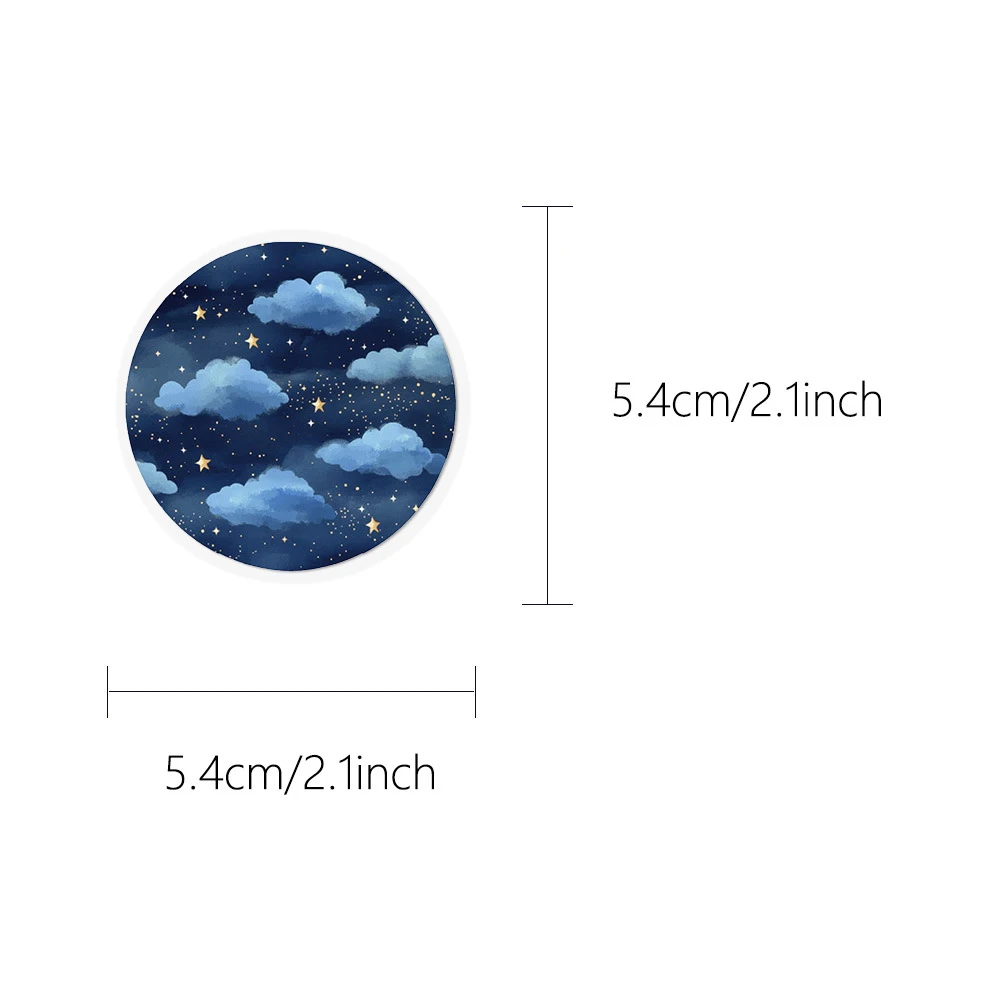 10/30/50pcs Blu Spazio Astronauta Estetica Del Fumetto Decalcomanie Degli Autoadesivi Giocattolo Per Bambini FAI DA TE Frigo Cassa Del Telefono Del Computer Portatile Diario Graffiti adesivo