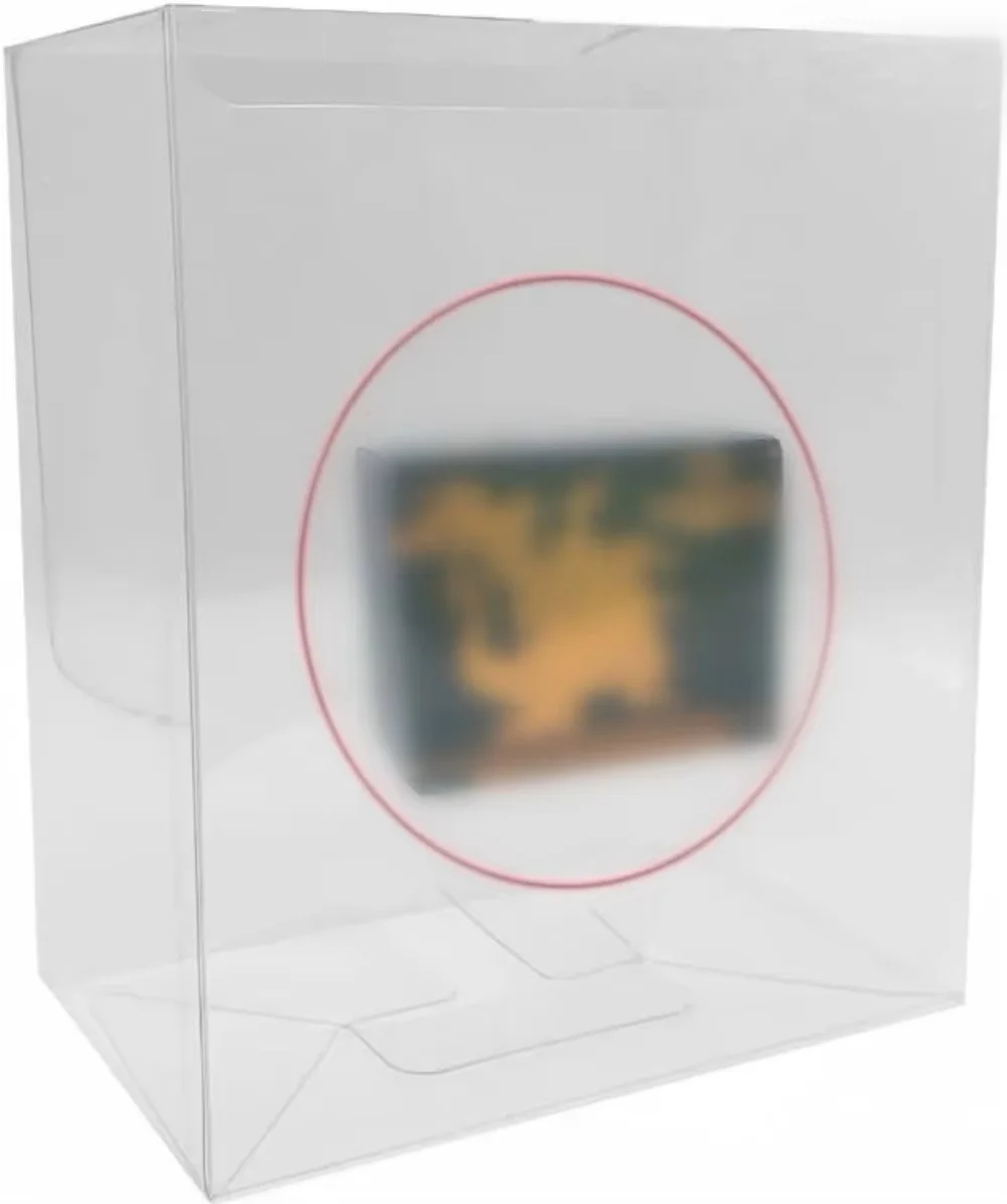 

RUITROLIKER 10PCS Dustproof Clear Plastic Protector Display Case for ETB Box Elite Trainer Box Protective Case