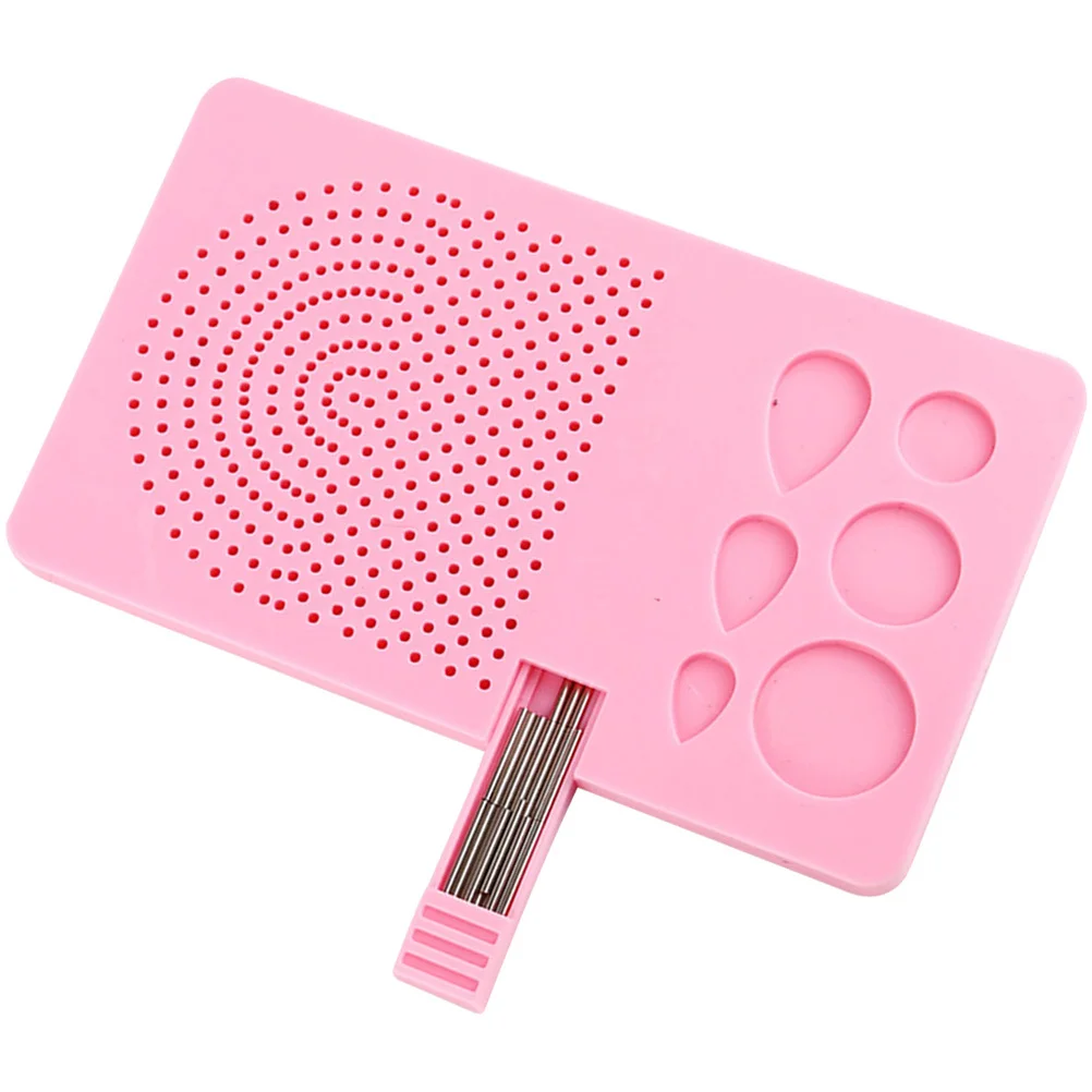 1 set 1 Set Board Winding With Pin Durable Stainless Steel Abs Material 3D Craft Diy Tool For Kids Lightweight Compact Practical