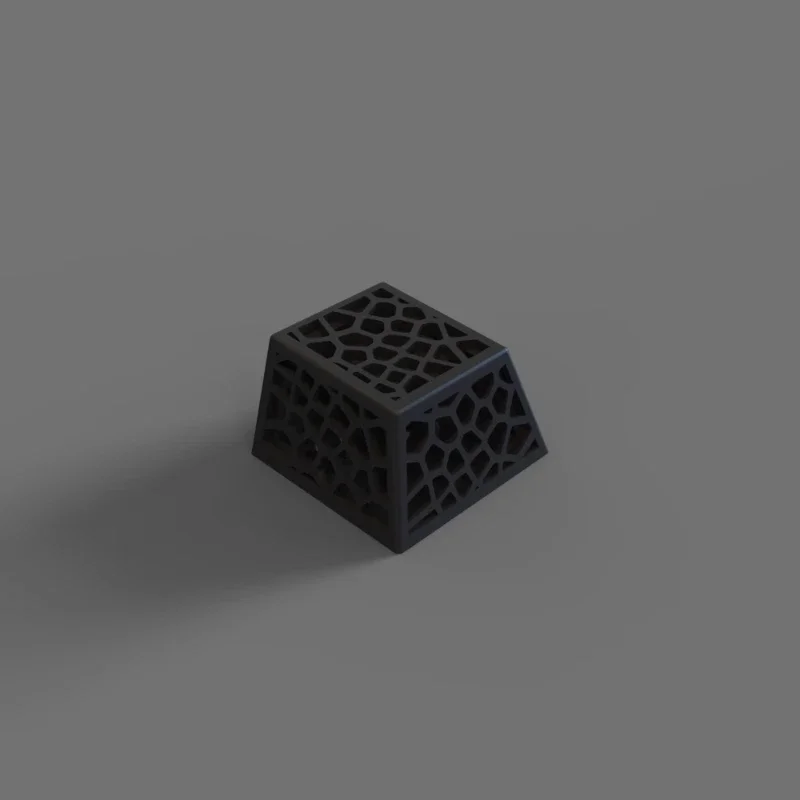 Creative Grid Resin Keycaps MX Switch Mechanical Keyboard Artisan Keycaps Custom 6.25U Spacebar 2U/2.75U/2.25U ESC Point Keycap