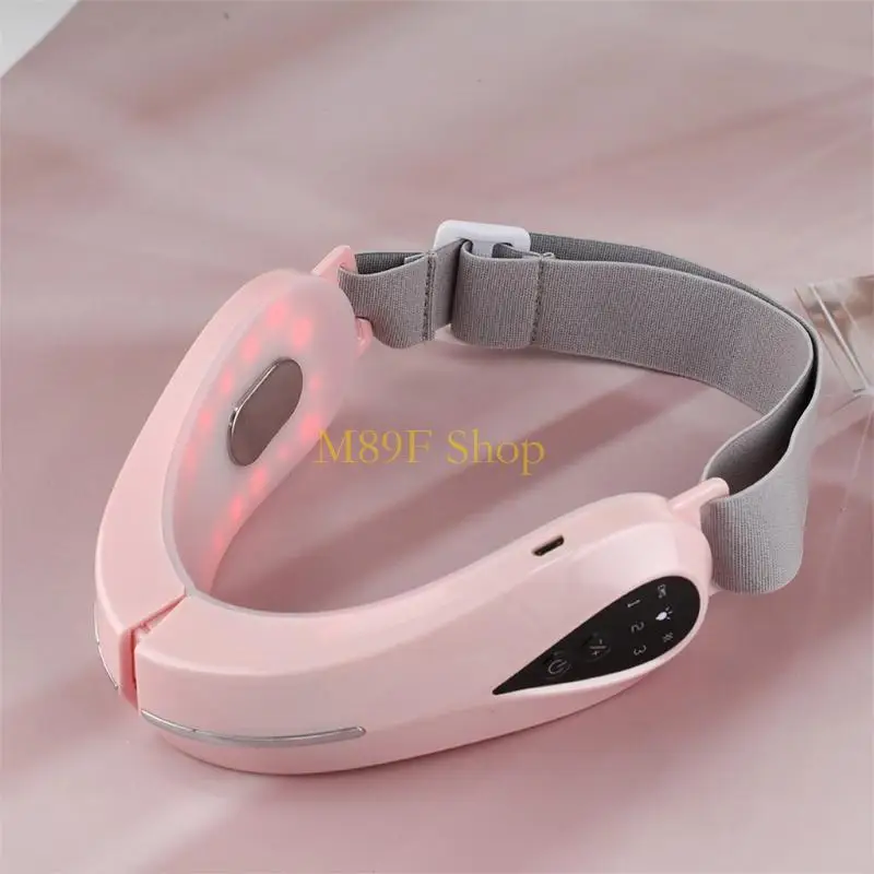 M89F Micro กระแสไฟฟ้า V-face Massager Jaw Face Lifting Device Gift Girl Girl