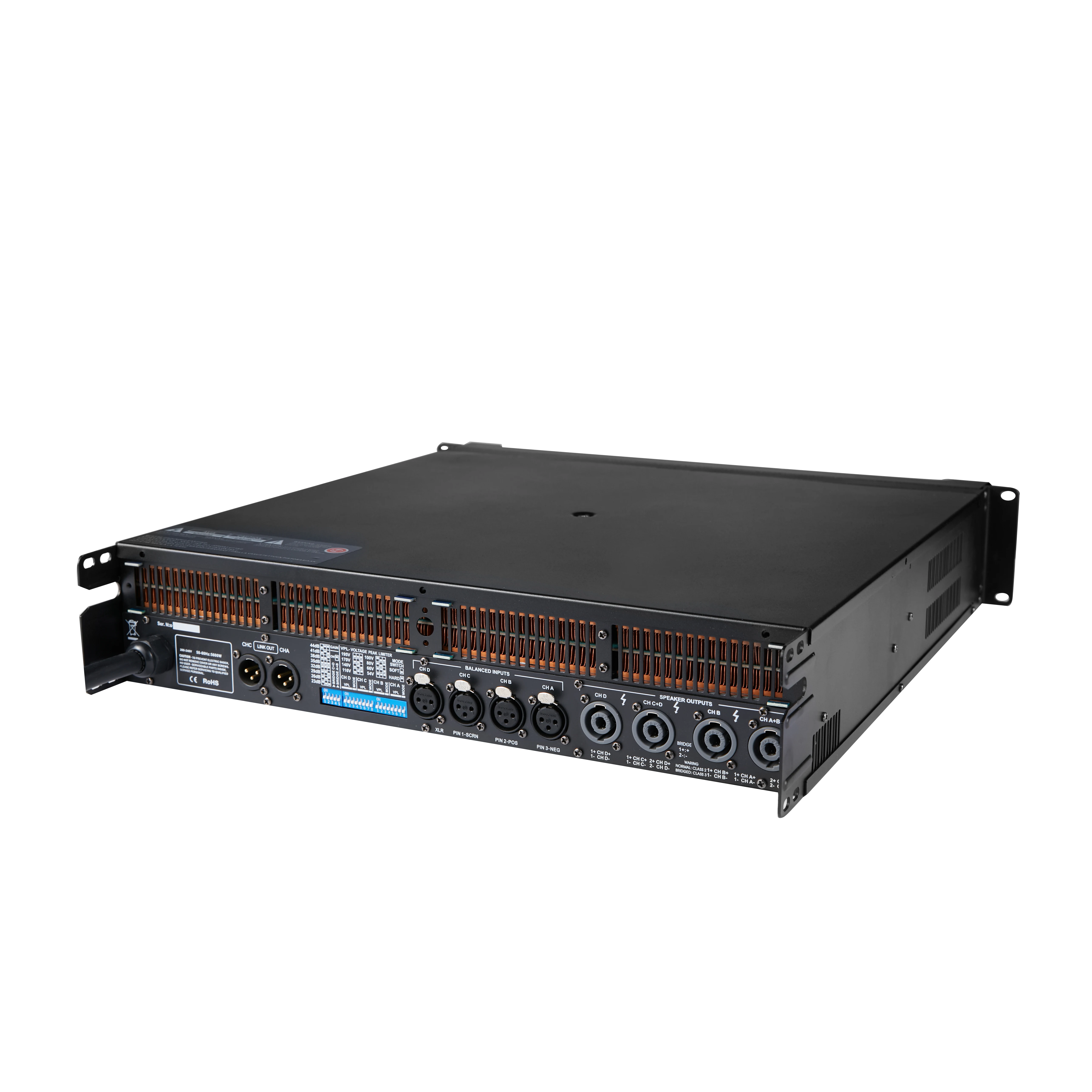 

FP20000Q high power amplifier 4400W class TD Switching Power Amplifier 4 channels for 18" speaker