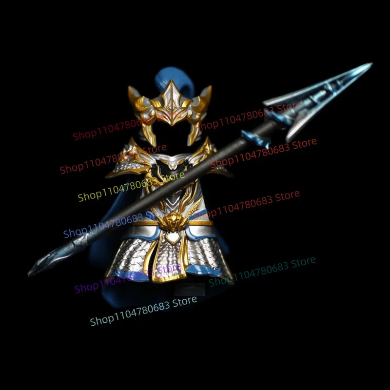 New 5CM Figure Three Kingdoms Zhao Yun Zhuge Liang Assembly Model Ornament Decoration Anime Cartoon Toy Holiday Gift Collection
