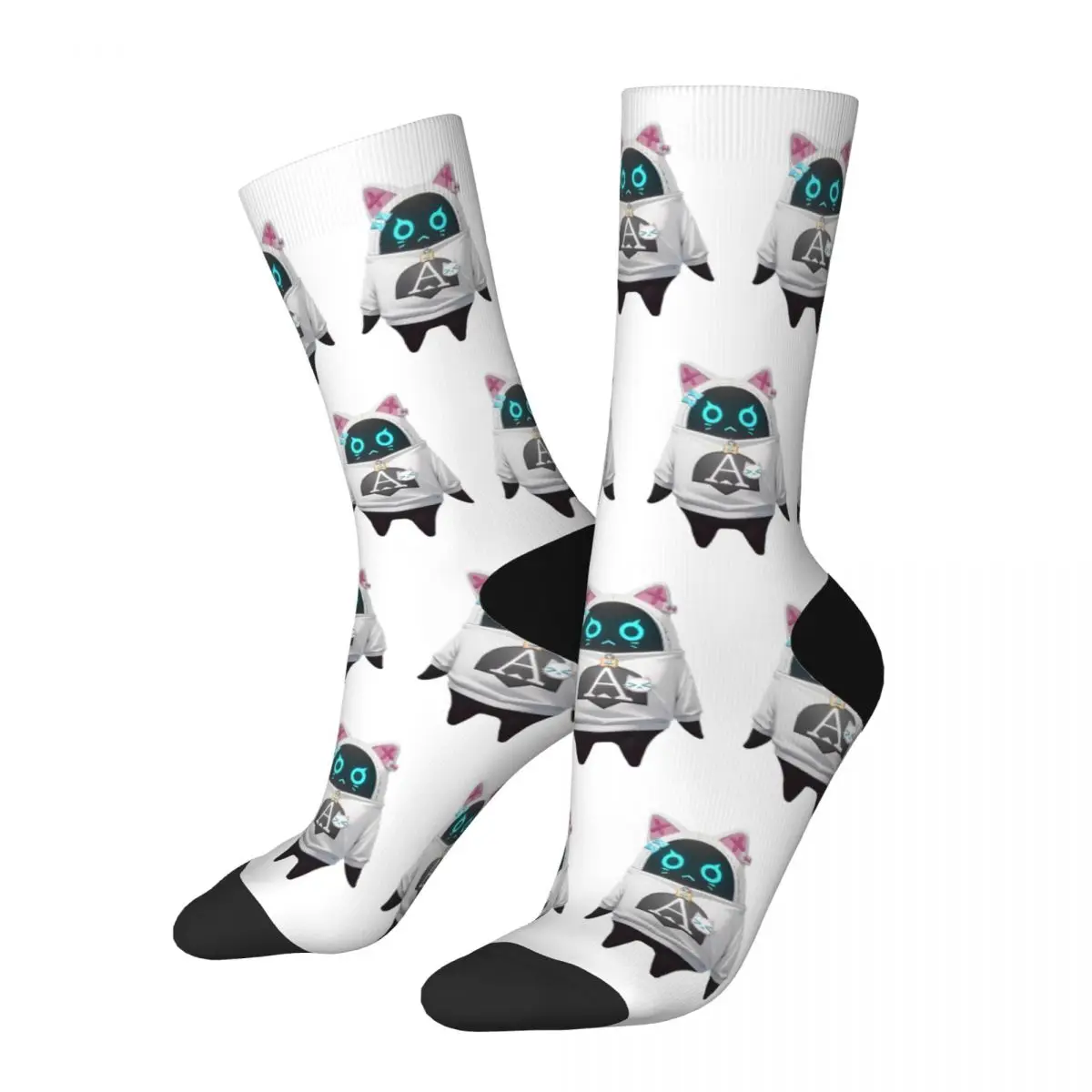 Meowboo A Zenless Zone Zero Socks Men Women Polyester Casual Socks Novelty Spring Summer Autumn Winter Socks Gifts