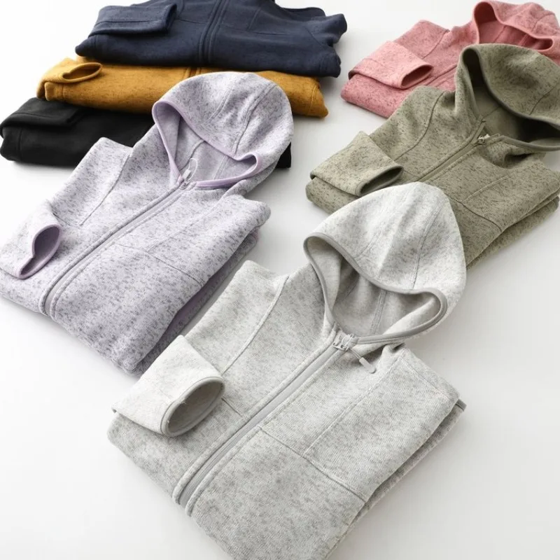 

ARC Outdoor Autumn and Winter Men's Cycling Fashion Sports Fishing Hiking Warm Fleece Jacket Knitted Sweater Casual Versatile