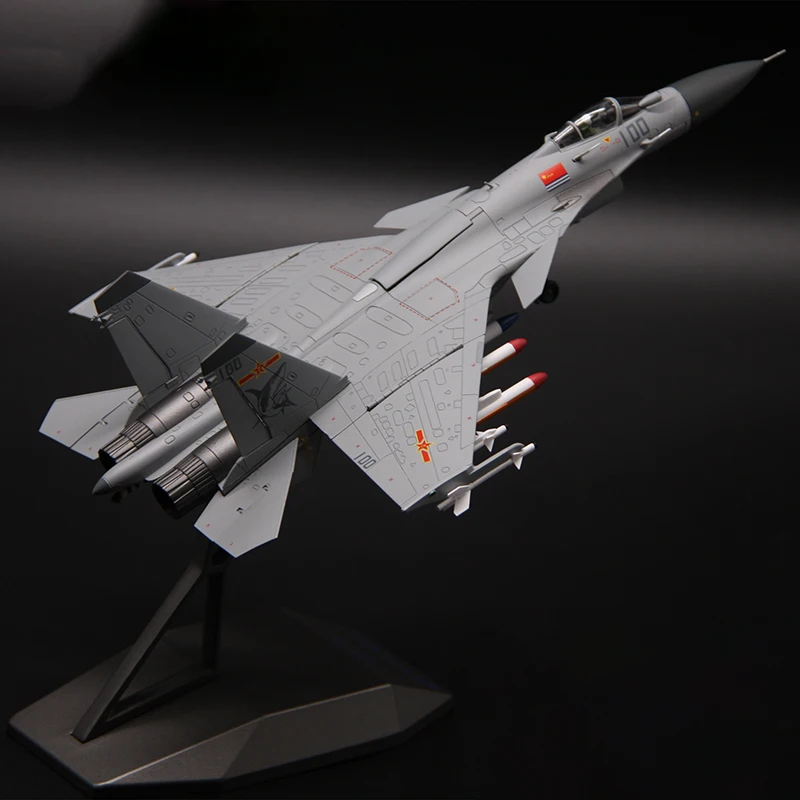 Diecast 1:72 Scale Aviation Industry AVIC J-15 Single-seat Fighter Flying Model Collection Souvenir Ornaments Display