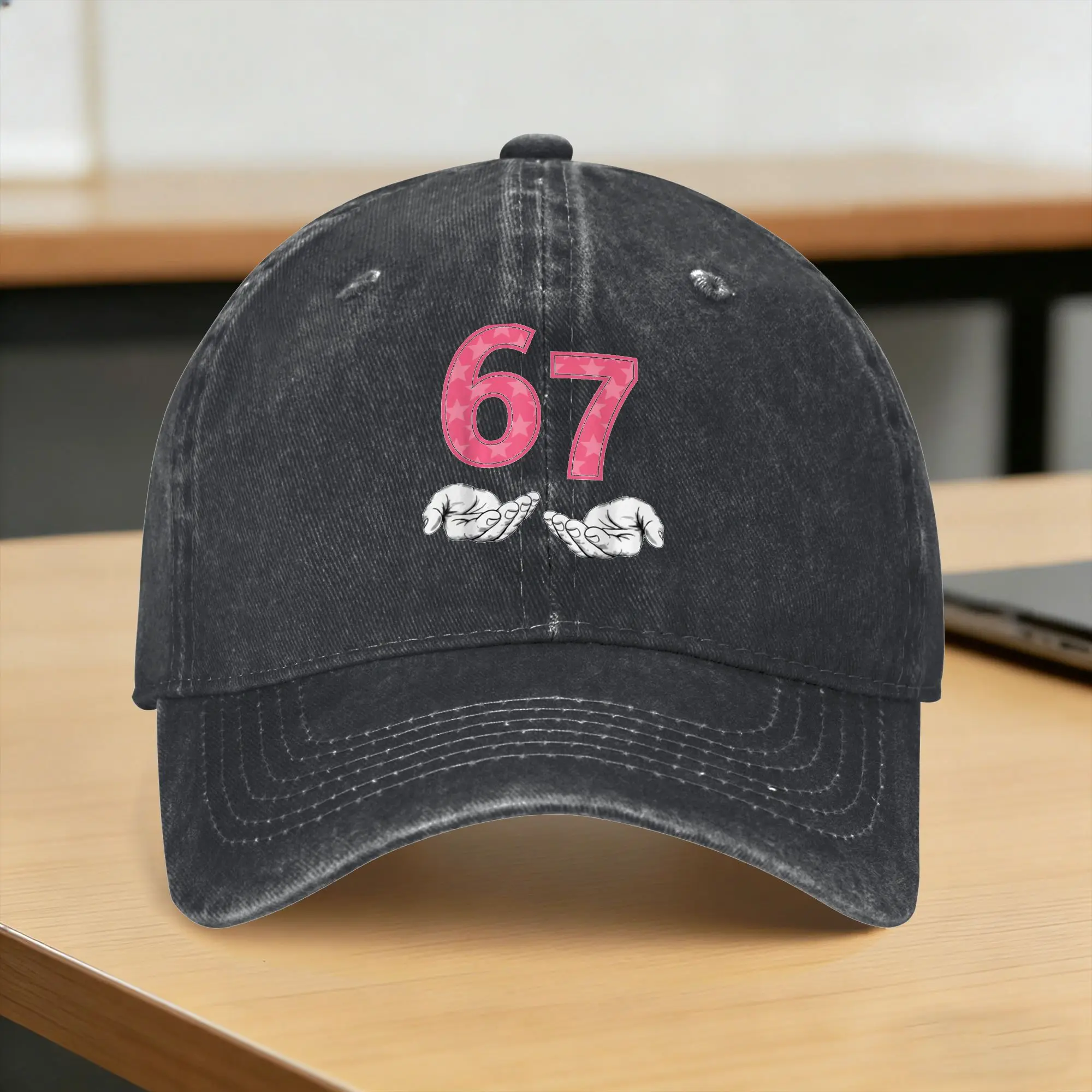 

Six Seven 6 7 Funny 67 Gen Alpha Slang 67 Meme Casual Baseball Cap Men Summer Hunting Camping Trucker Hat Vintage Baseball Caps